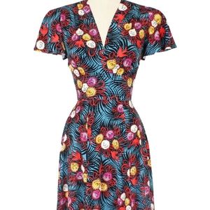 EUC Trashy Diva Ashley Curious Corsage Dress SZ6